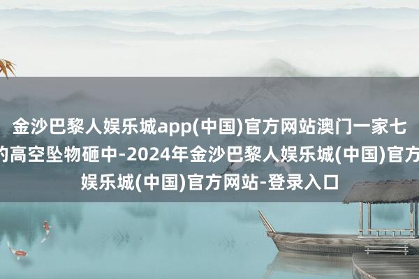 金沙巴黎人娱乐城app(中国)官方网站澳门一家七口被爆炸导致的高空坠物砸中-2024年金沙巴黎人娱乐城(中国)官方网站-登录入口